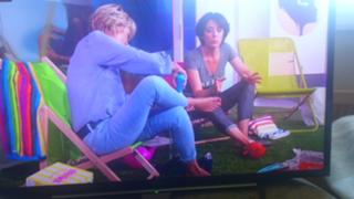 Sophie Davant feet photo 12