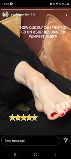 Sophie Sumner feet photo 2