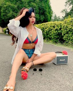 Soundarya Sharma feet photo thumbnail