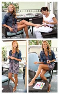 Stacy Keibler feet photo thumbnail