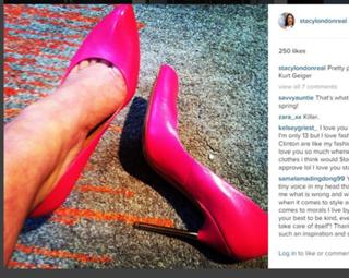 Stacy London feet photo 12