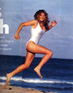 Steffi Graf feet photo thumbnail