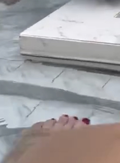 Storm Huntley feet photo 2