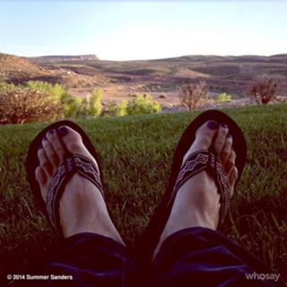 Summer Sanders feet photo 13