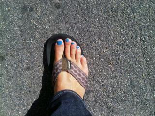 Summer Sanders feet photo 3