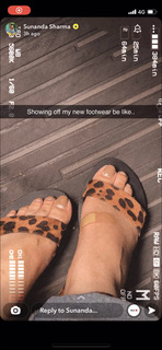 Sunanda Sharma feet photo thumbnail
