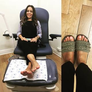 Sunny Hostin feet photo 5
