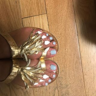 Sunny Hostin feet photo 16