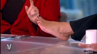 Sunny Hostin feet photo 11