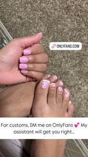 Supa Peach feet photo 1
