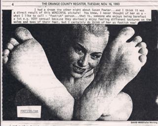 Susan Powter feet photo 11