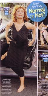 Susan Sarandon feet photo thumbnail