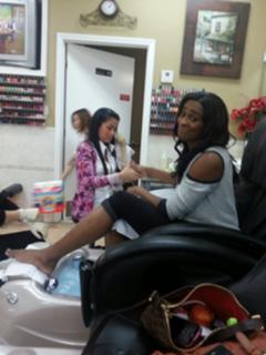 Swin Cash feet photo 3