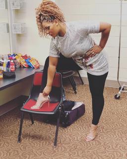 Syleena Johnson feet photo 18