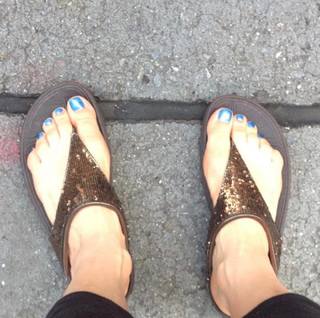 Tamsen Fadal feet photo 10