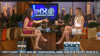 Tamsen Fadal feet photo 2