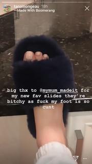 Tana Mongeau feet photo thumbnail