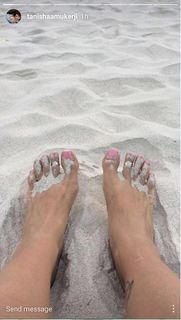 Tanisha Mukherjee feet photo 12