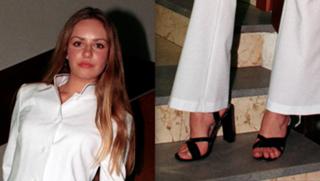 Tatána Kucharová feet photo 8