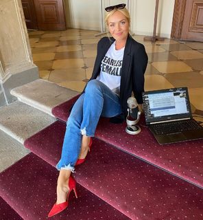 Tatána Kucharová feet photo 14