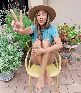 Tayshia Adams feet photo 10