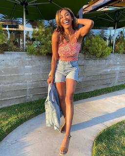 Tayshia Adams feet photo 10