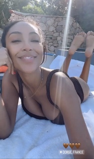 Tayshia Adams feet photo 10