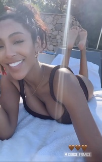 Tayshia Adams feet photo 8
