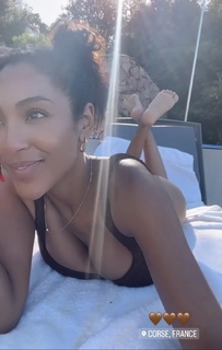 Tayshia Adams feet photo 6