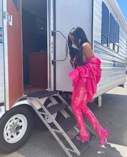 Tayshia Adams feet photo 13