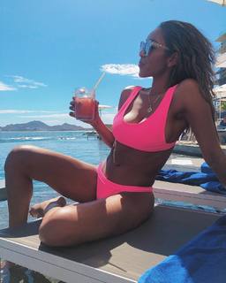 Tayshia Adams feet photo 12