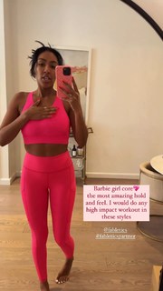 Tayshia Adams feet photo 14