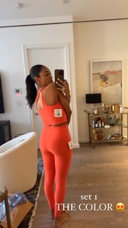 Tayshia Adams feet photo 4
