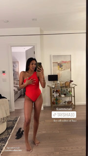Tayshia Adams feet photo 11