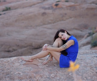 Teal Swan feet photo 16