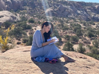 Teal Swan feet photo 14
