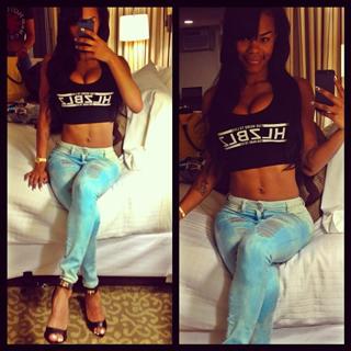 Teyana Taylor feet photo thumbnail