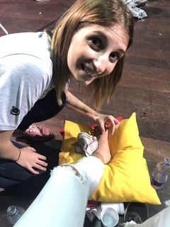 Thalita Meneghim feet photo 11