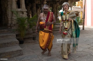 Theresa May feet photo 8