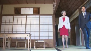 Theresa May feet photo 5