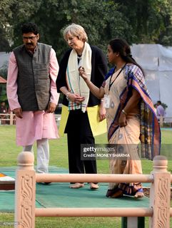 Theresa May feet photo 1