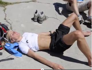 Therese Johaug feet photo 2