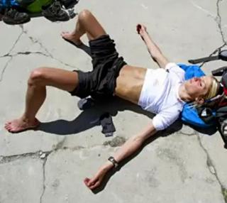 Therese Johaug feet photo 1