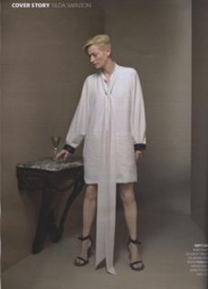 Tilda Swinton feet photo thumbnail
