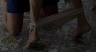 Tilda Swinton feet photo thumbnail