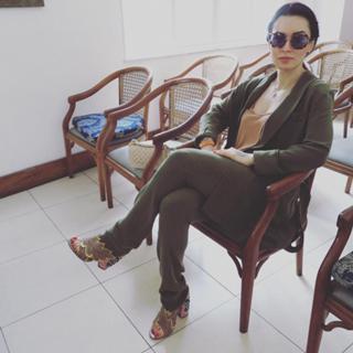 Tina Kandelaki feet photo thumbnail