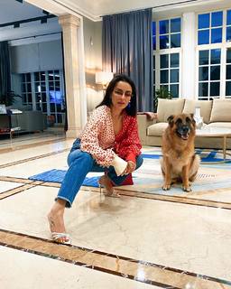 Tina Kandelaki feet photo thumbnail