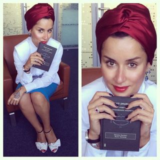 Tina Kandelaki feet photo thumbnail