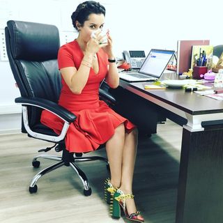 Tina Kandelaki feet photo thumbnail