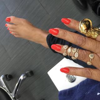 Tina Knowles feet photo 14